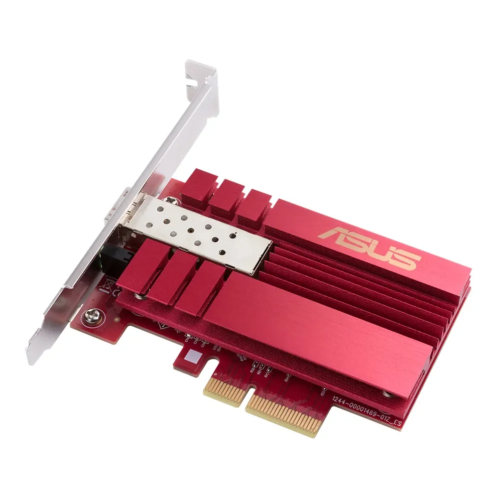 ASUS XG-C100F - Verkkosovitin, Punainen