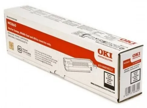 OKI MC860 44059212 -laservärikasetti, musta