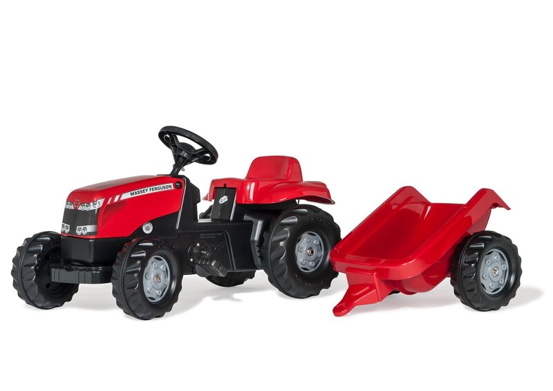 Polkutraktori perävaunulla Massey Ferguson, Rolly Toys