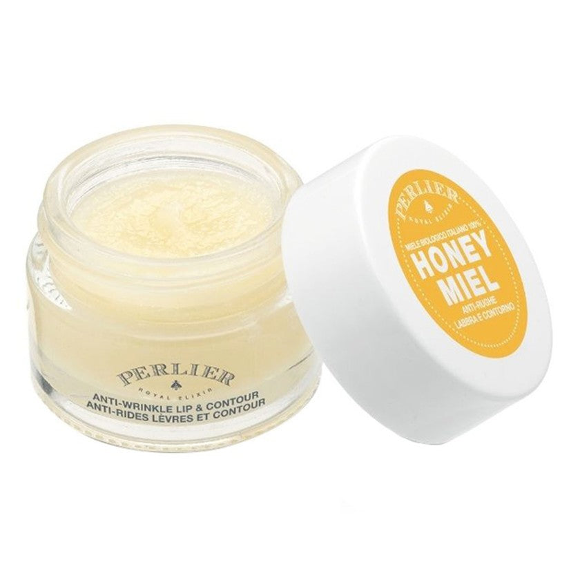 Perlier Honey Miel Huulten ja huultenympärysalueen antirypyt 15 ml