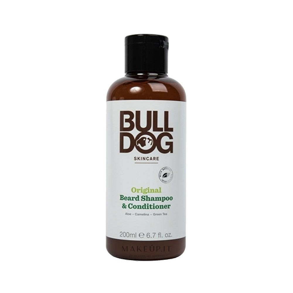 Bulldog Original Beard Shampoo & Conditioner 200 ml Shampoo ja hoitoaine normaalille iholle 200 ml