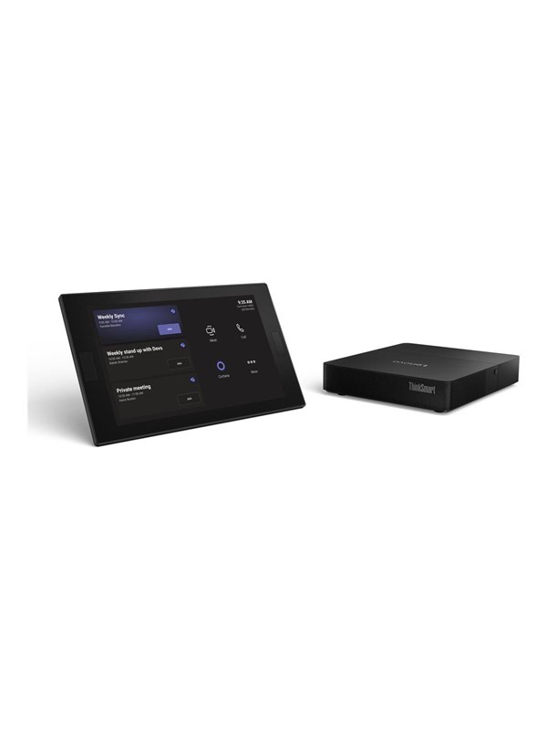 Lenovo ThinkSmart Core Gen 2 + USB Controller Core Ultra 5 135H, 16 Gt, 256 Gt, Win 11 -minitietokone, musta