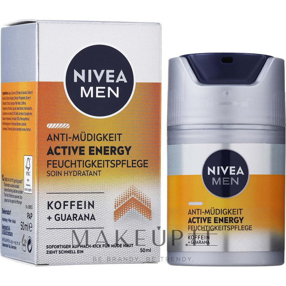 Nivea energisoiva kasvovoide miehille Skin Energy Q10 50 ml