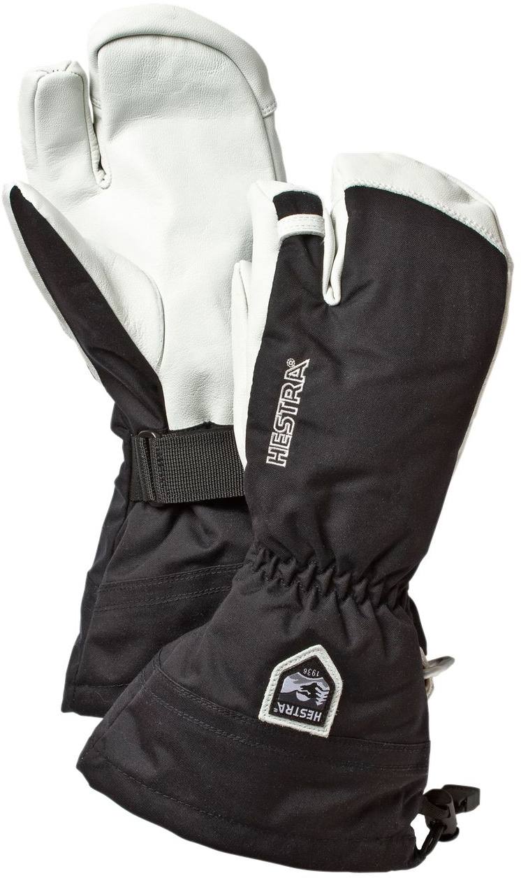 Hestra Army Leather 3-finger Mitt miesten lasketteluhanska