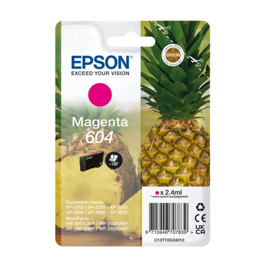 Epson Ink Magenta 604 2.4ml