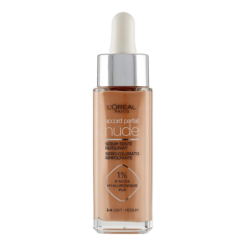 L'oreal Foundation accord parfait seerumi 3-4 kevyt-medium