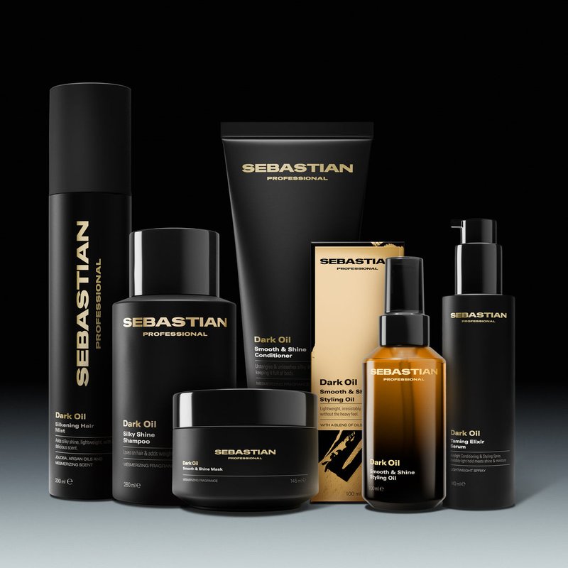 Sebastian Professional Dark Oil Taming Elixir Ammattimainen Lämpösuojaava Seerumi 140ml