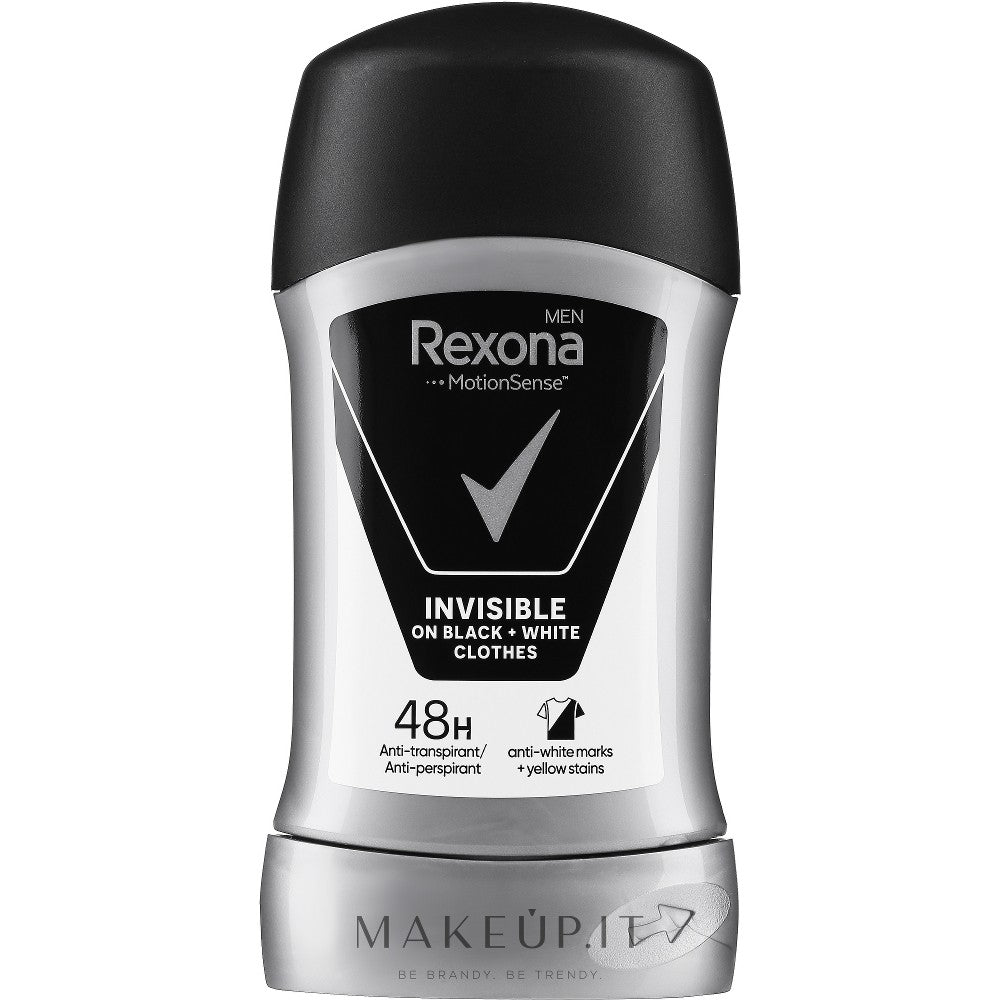 Rexona Invisible on Black + White kiinteä antiperspirantti 48 H 50 ml