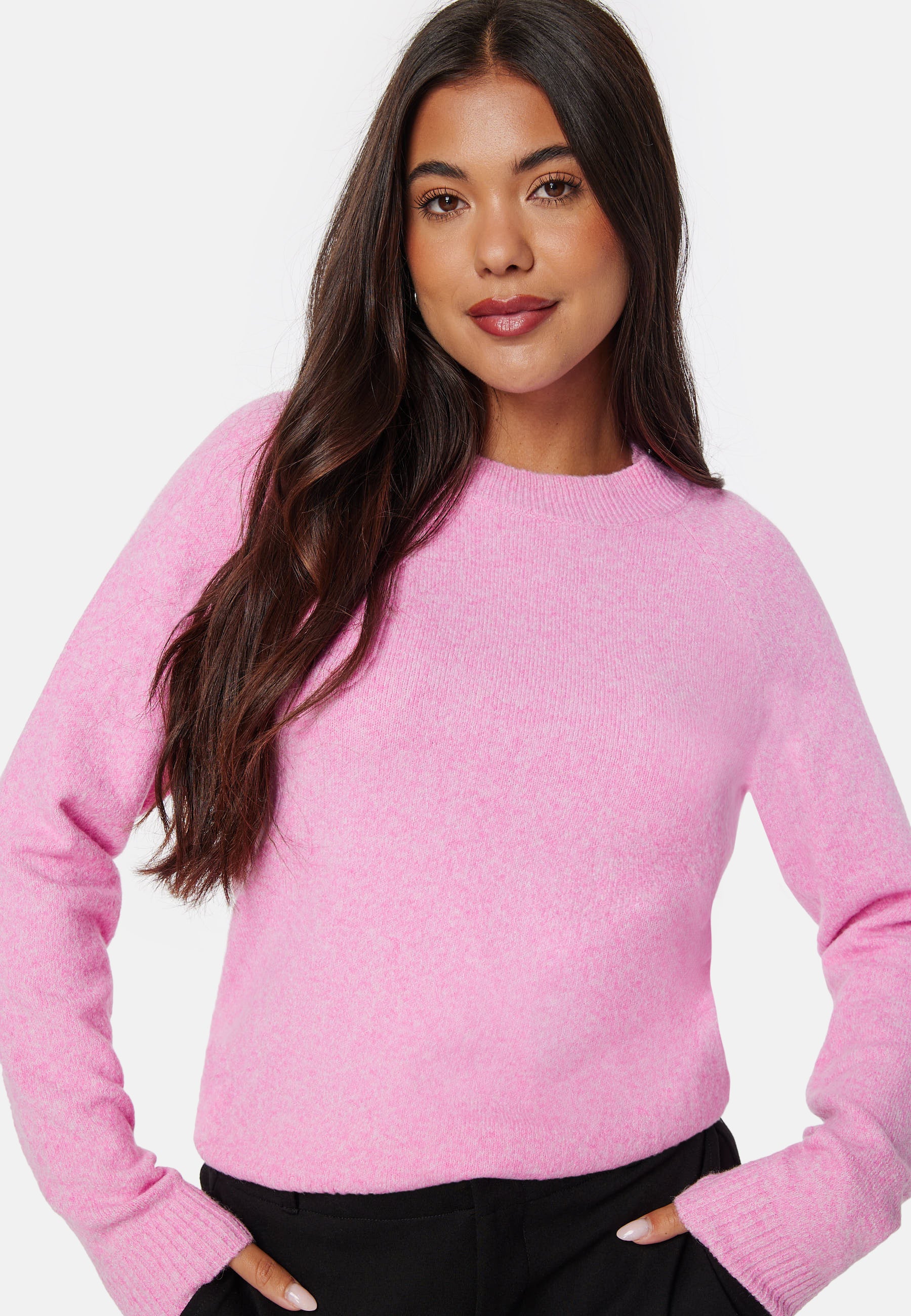 VERO MODA Neulepaita 'VMDoffy' vaalea pinkki