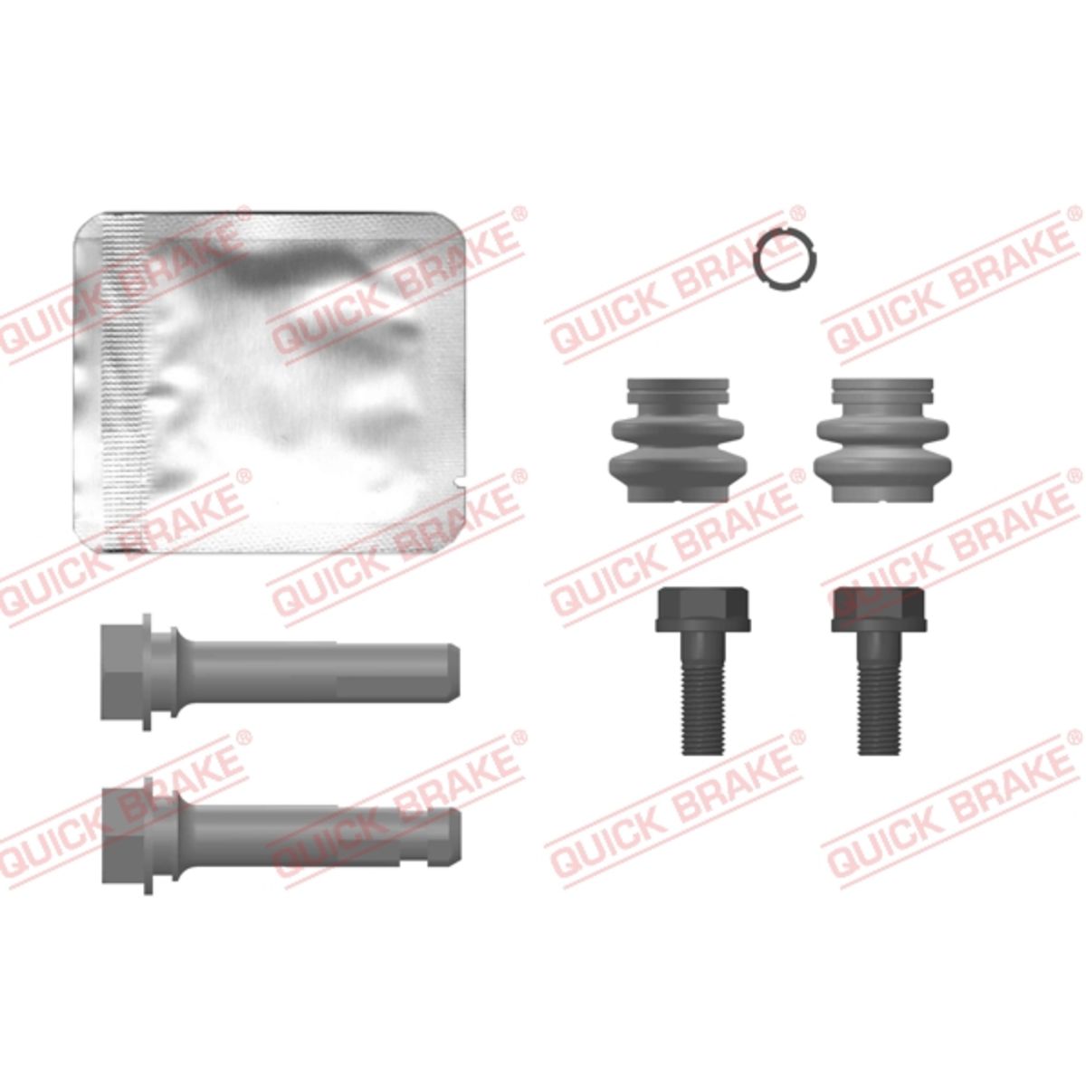 Jarrusatulan ohjainhylsysarja QUICK BRAKE 113-0043X