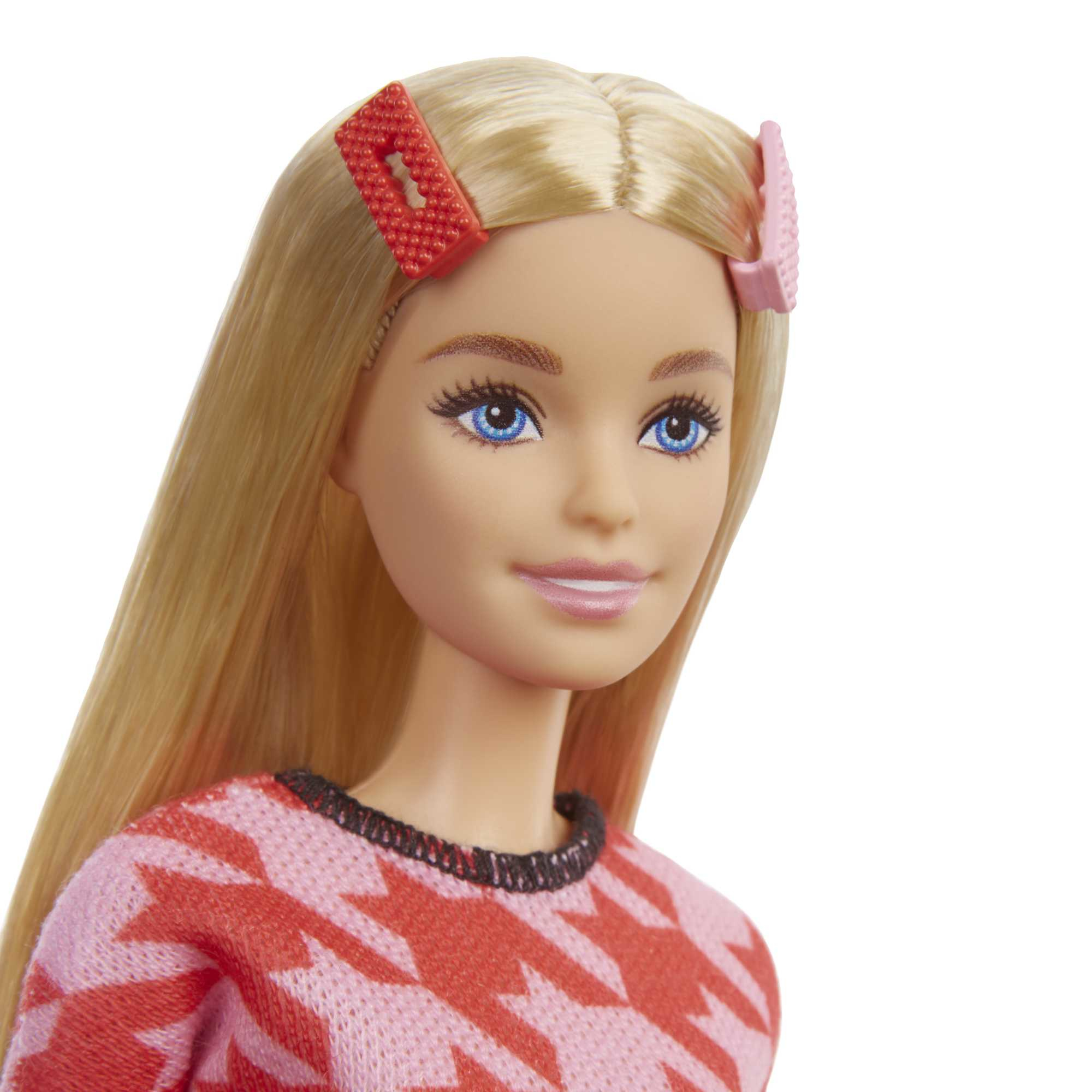 Barbie Fashionistas nukke - vaaleanpunainen sarja
