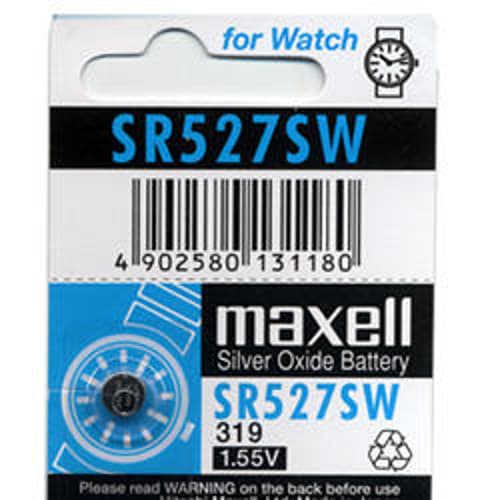 Maxell Battery Watch Cell Sr527sw Silver Oxid