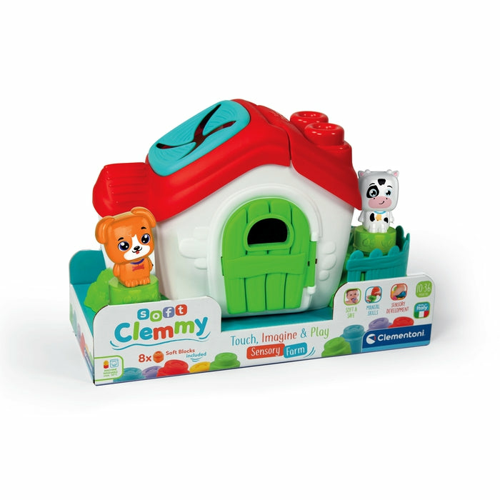 Clementoni Baby Clemmy - Sensory Farm with Blocks