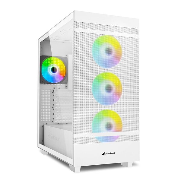 Sharkoon Rebel C50 RGB - Kotelot - Tower - Valkoinen