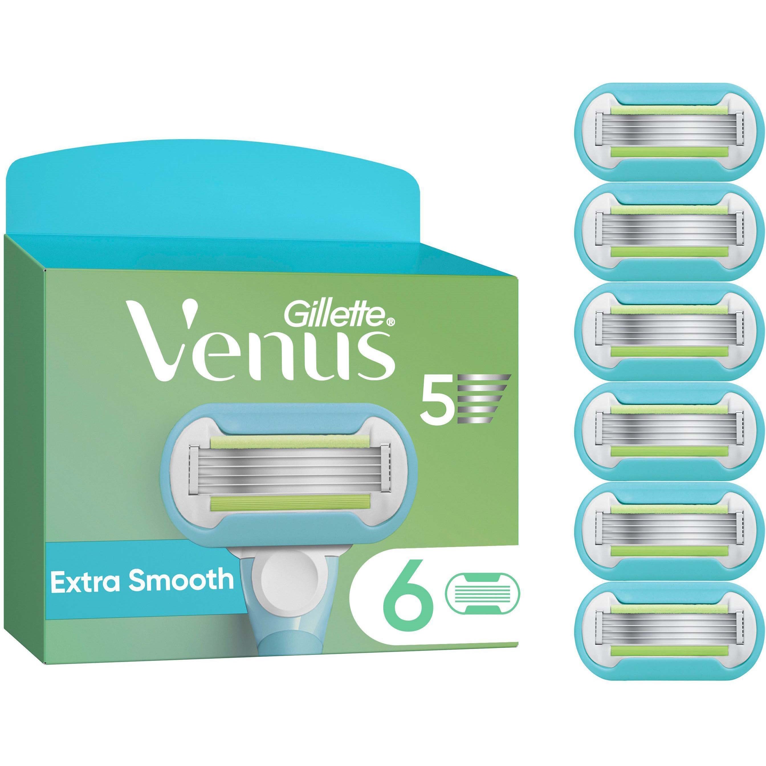 Gillette Venus Extra Smooth Razor Blades Women 6 kpl