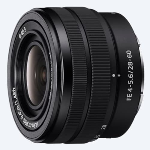 Sony Sel2860 Kameran Objektiivi Milc/slr Vakio-objektiivi Musta