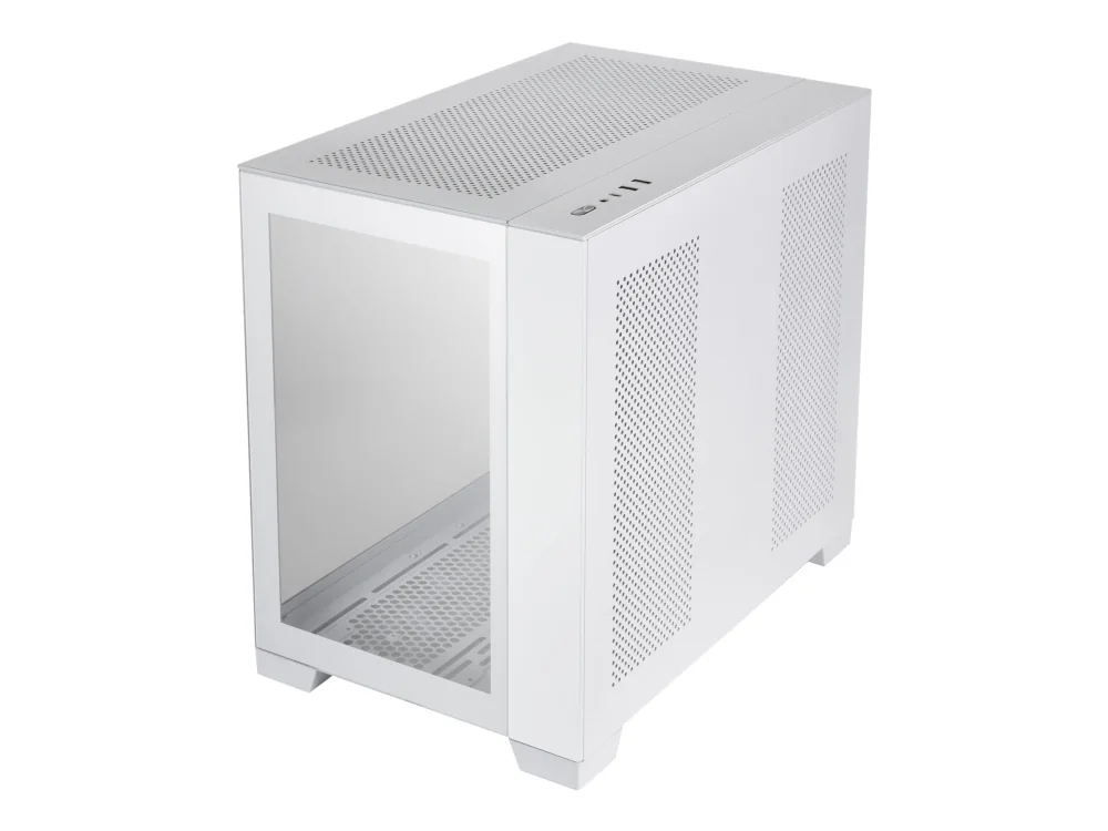 Lian Li O11 Dynamic Mini-S Snow Edition -minitornikotelo ikkunalla, valkoinen