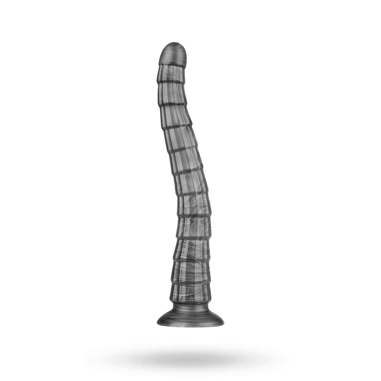 King Sized Vibrating Vibrax Slider 36,8 cm Anaalidildo vibraattorilla