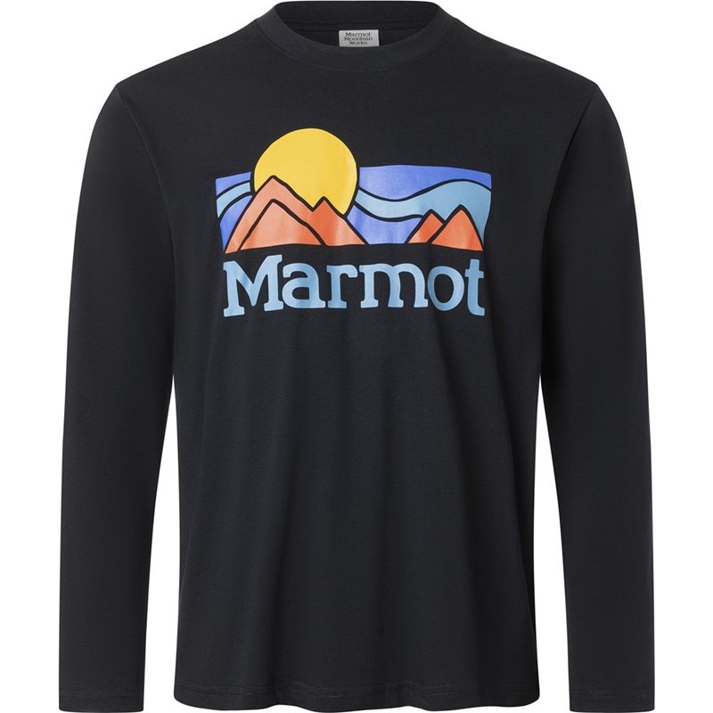 Marmot Coastal Tee LS Black - S