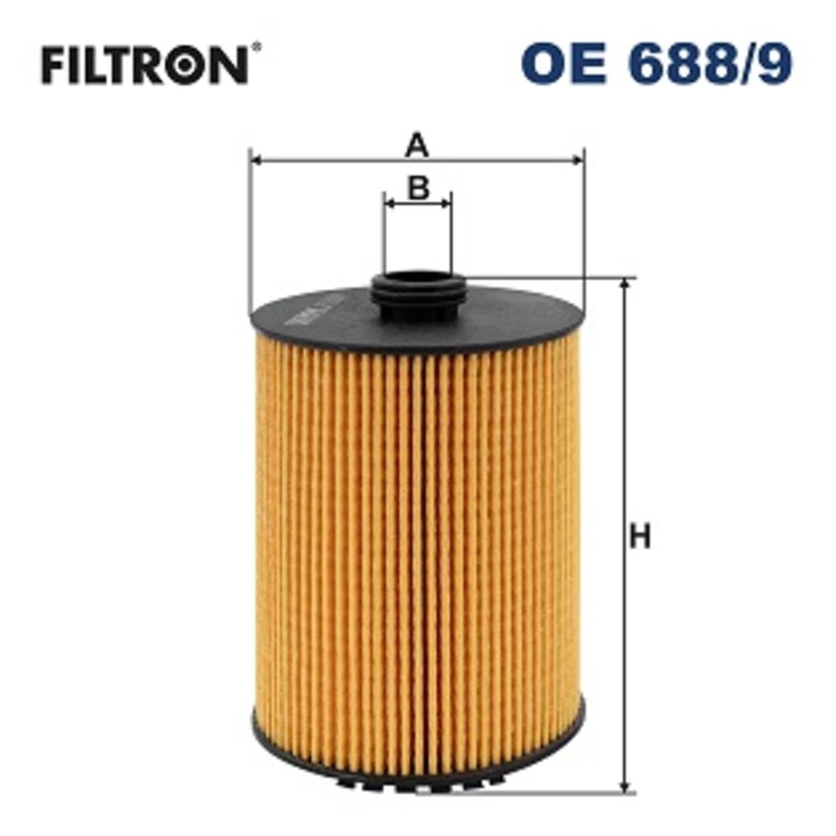 Öljynsuodatin FILTRON OE 688/9