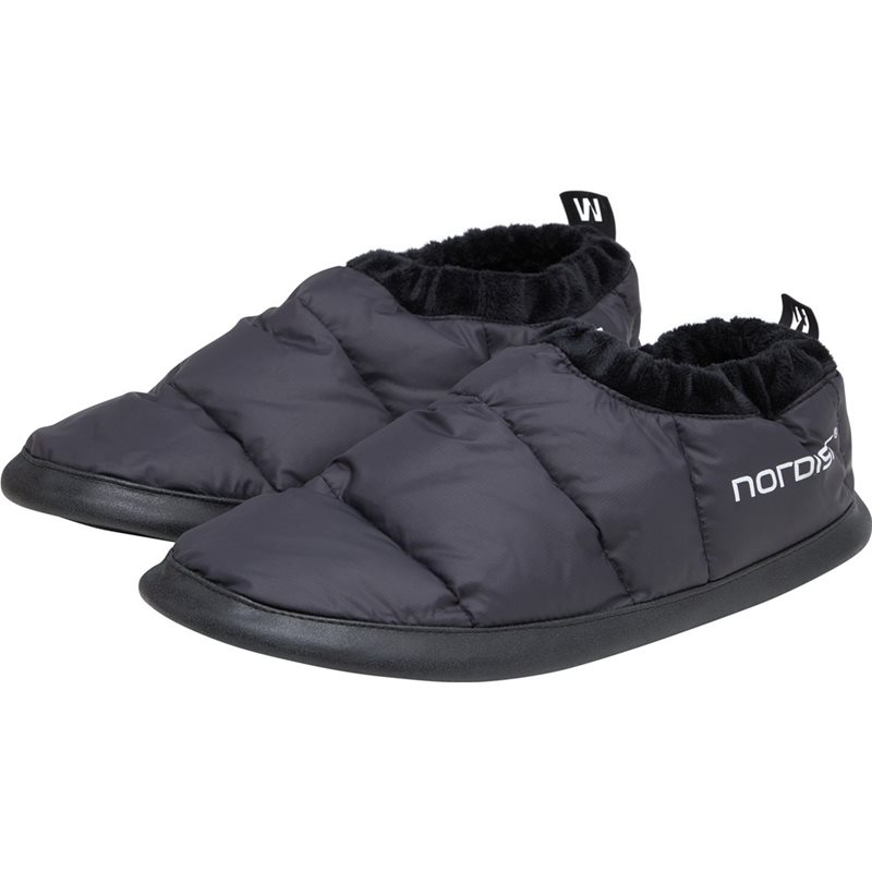 Nordisk Mos Down Slippers Black - L
