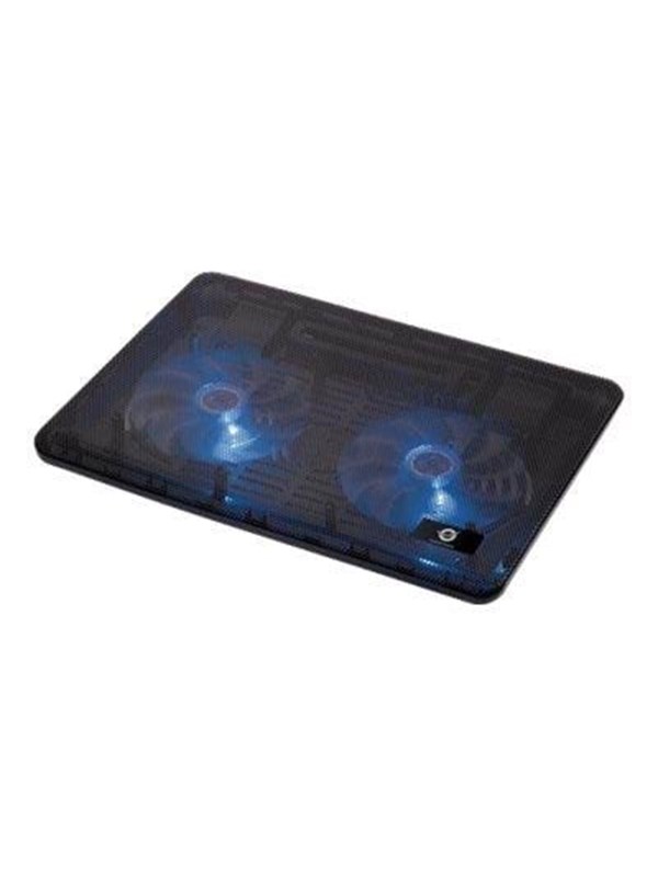 Conceptronic CNBCOOLPAD2F kylningsdynor för bärbara datorer 43,2 cm (17") Svart