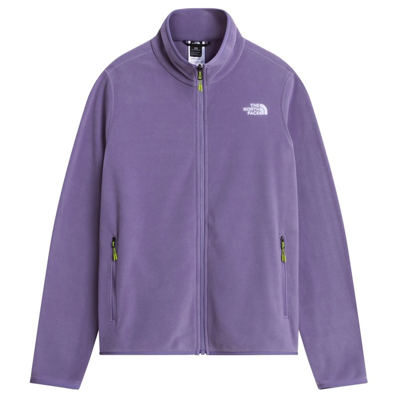 The North Face W Glacier Fleece Jacket Grounded Plum - XL