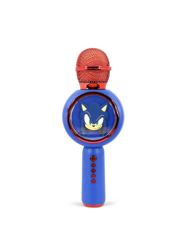OTL Technologies SONIC the Hedgehog karaokemikrofoni PopSing, LED 5055371629195 Vastaa: N/A