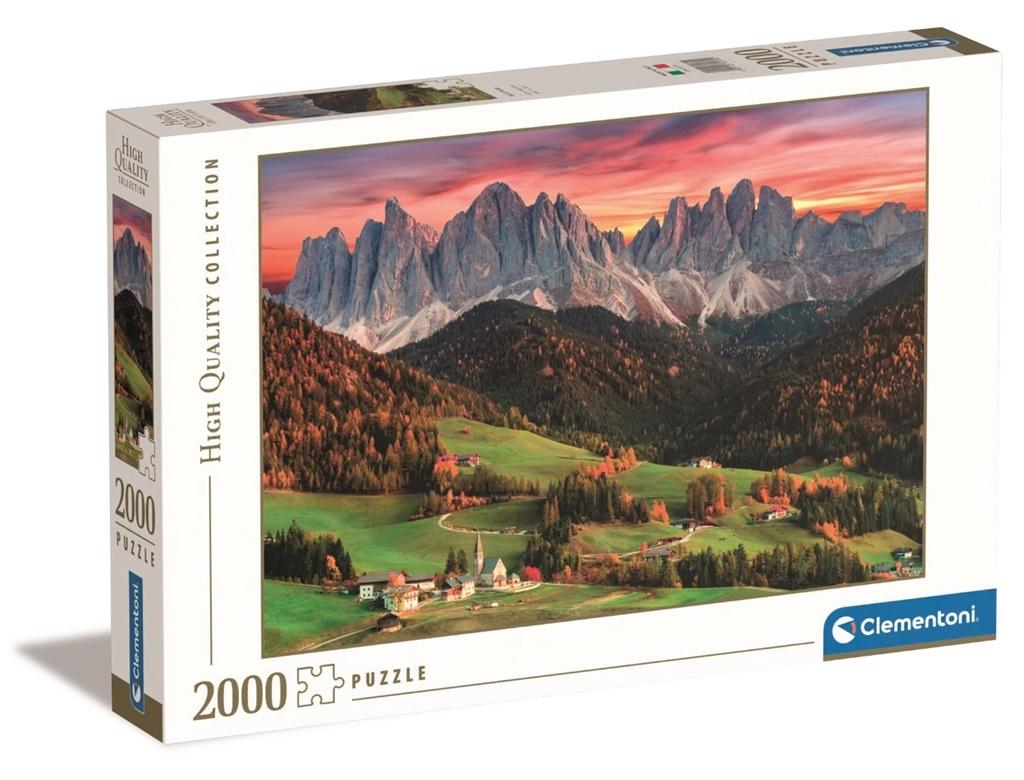 Clementoni Palapeli 2000 Korkealaatuinen Val di Funes