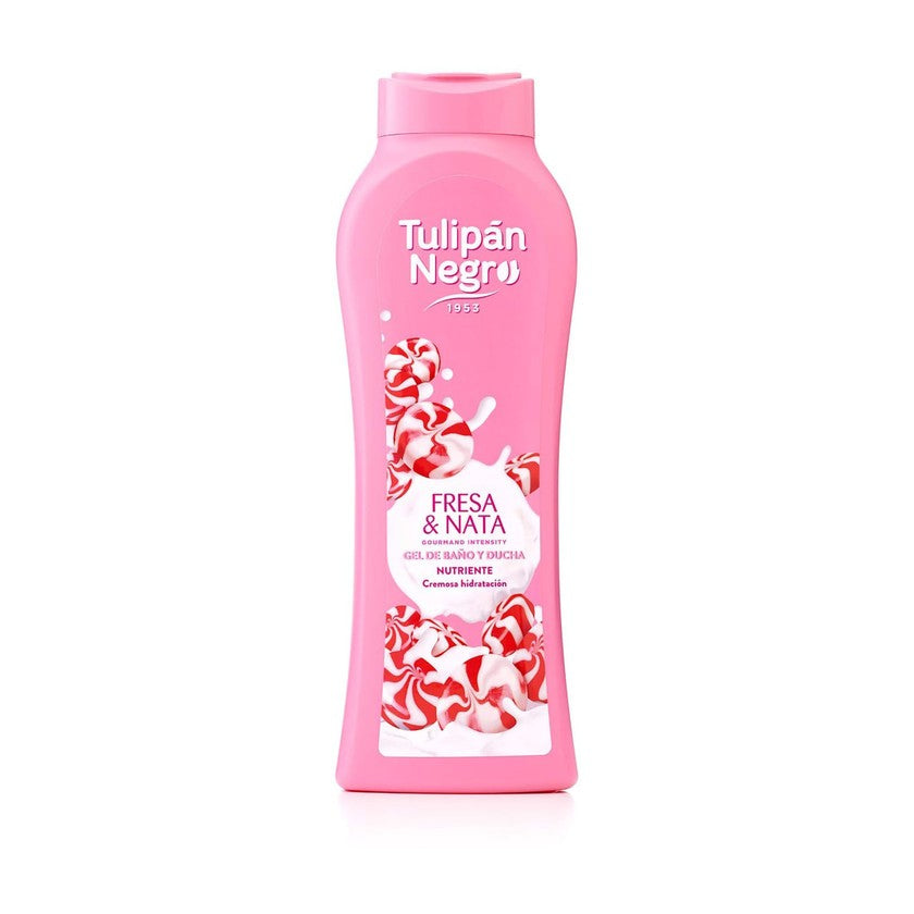 Tulipan Negro Suihkugeeli 650 ml - Mansikka & Kerma