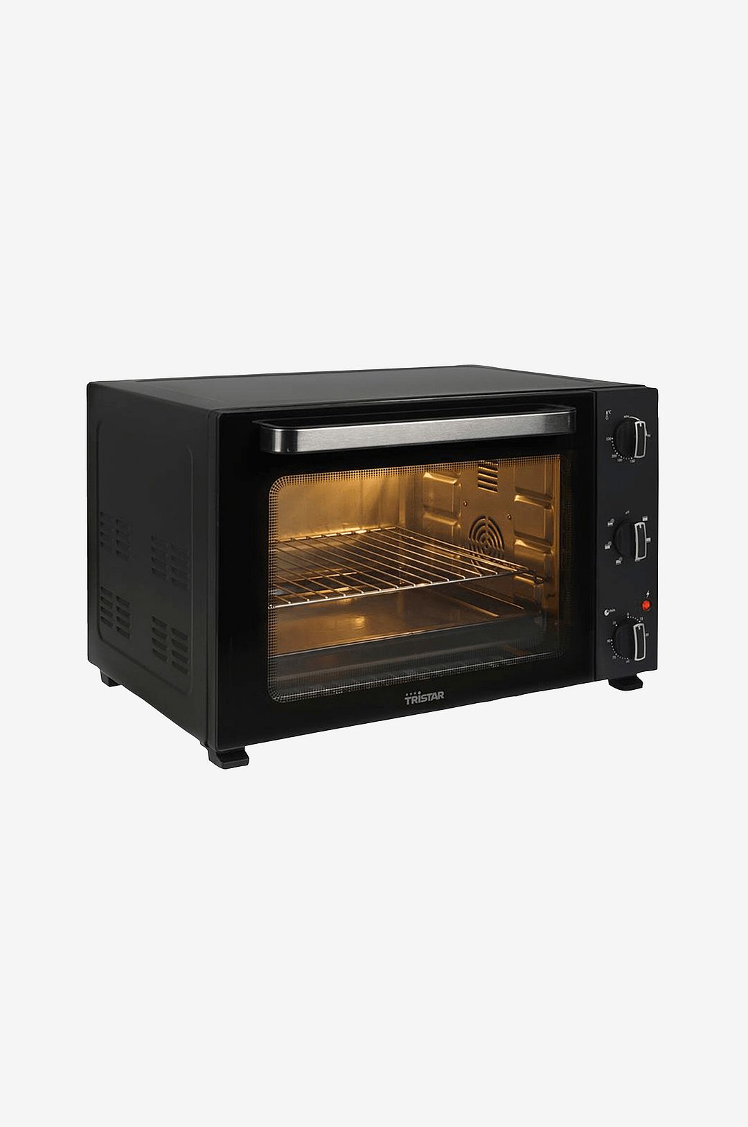 Pöytätasolle asennettava kiertoilmauuni 48 l, 1800 W, 90 minuutin ajastin