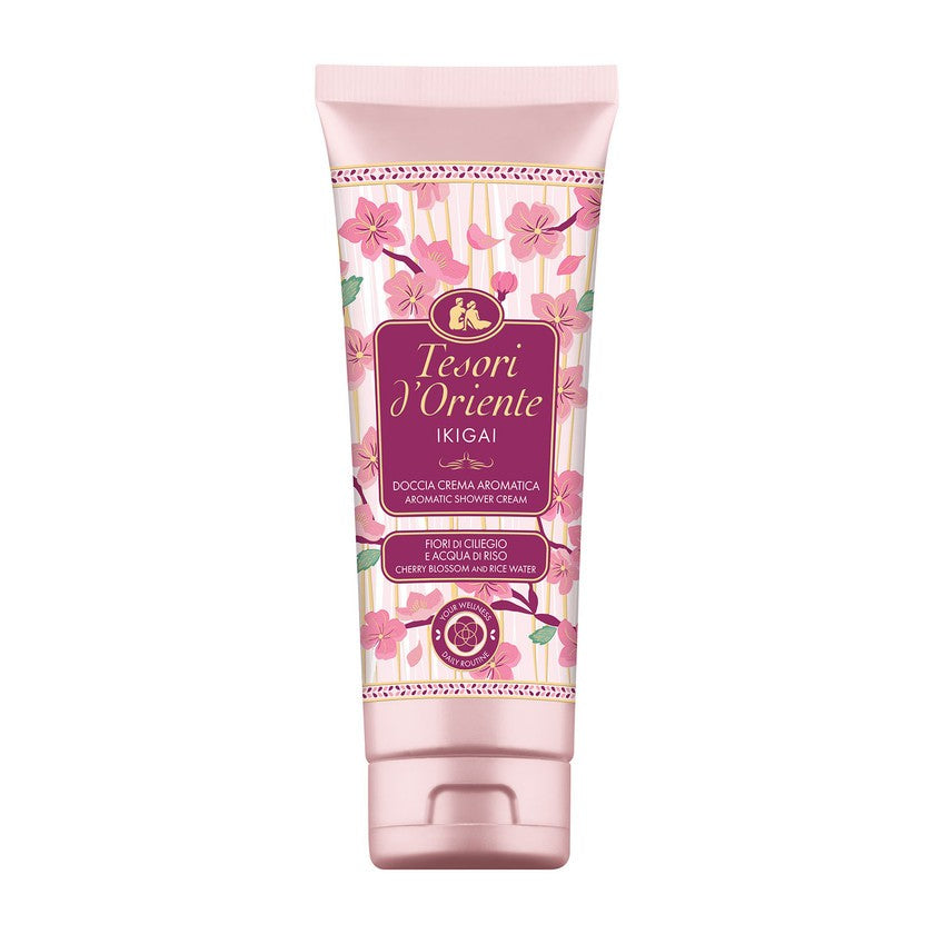 Tesori D'Oriente Aromikas Suihkuvoide Ikigai Kirsikankukat ja Riisivesi 250 ml