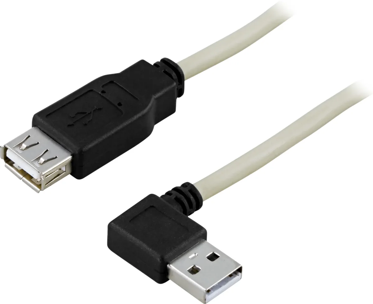 Deltaco Usb2-102a 0.2m Usb-a Usb-a
