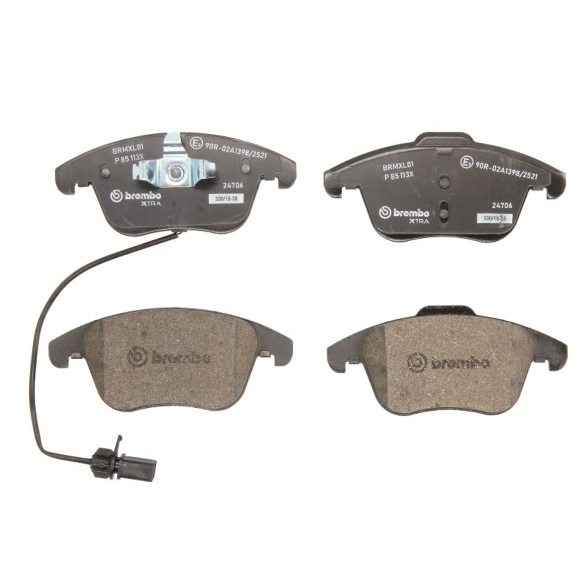 Jarrupalat, levyjarru BREMBO P 85 113X