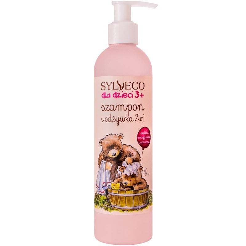 Shampoo ja hoitoaine 2 yhdessä Sylveco lapsille 300 ml