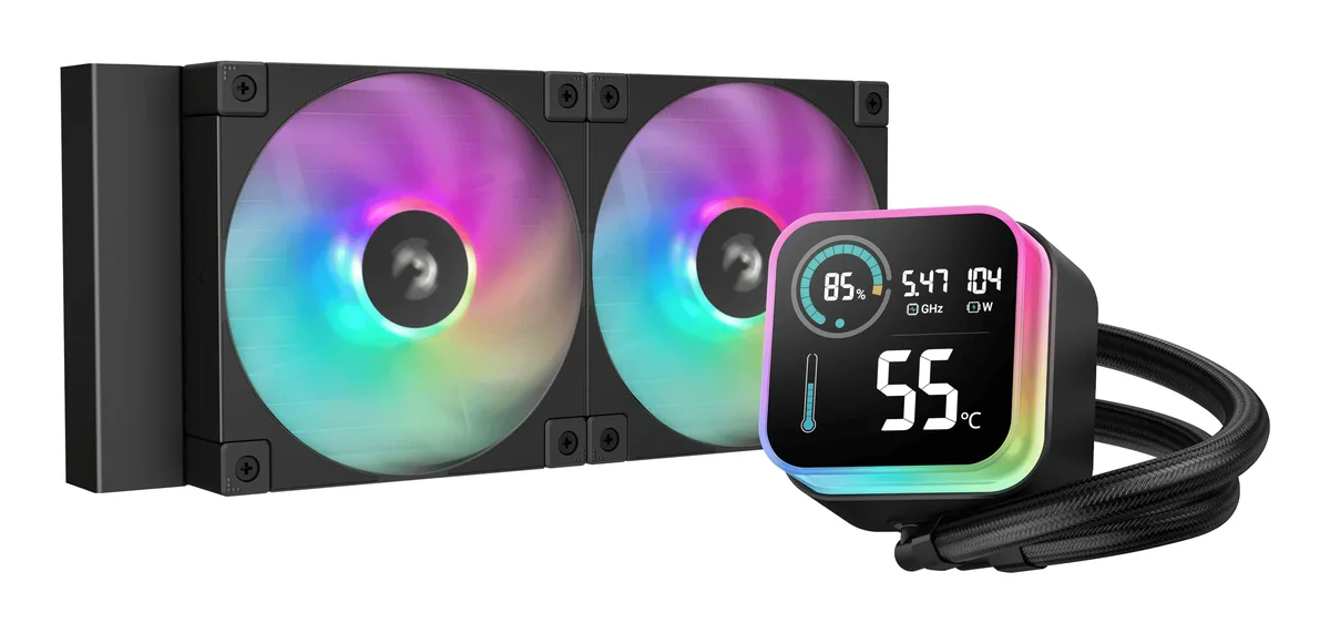 DeepCool LQ240 - CPU Vesijäähdytys - Max 39 dBA