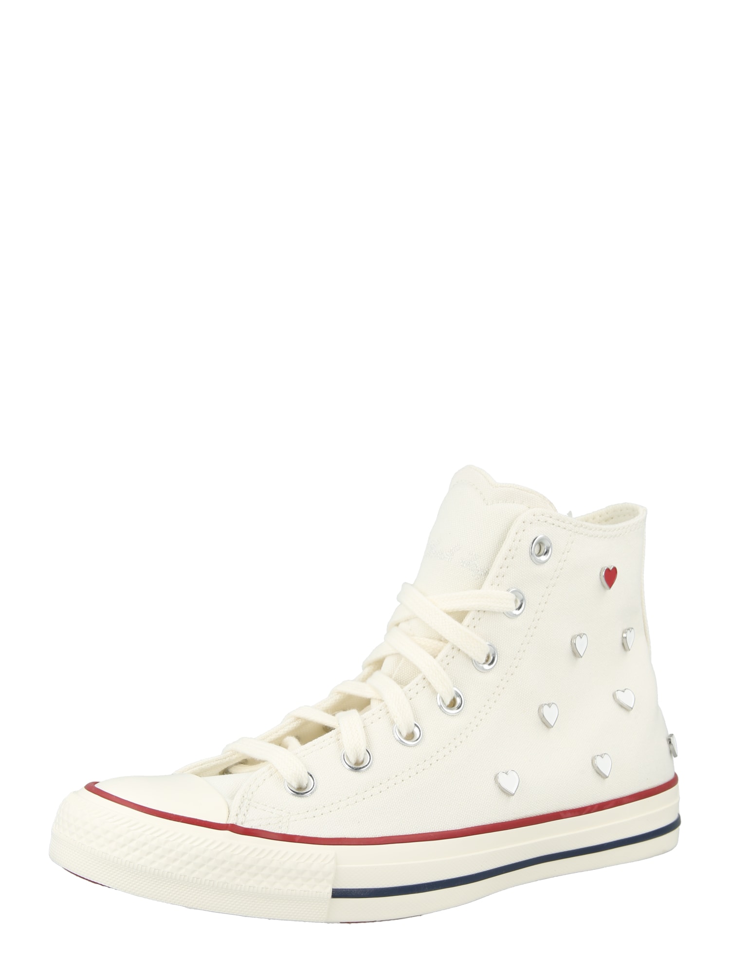 CONVERSE Korkeavartiset tennarit 'Ctas' laivastonsininen / punainen / offwhite