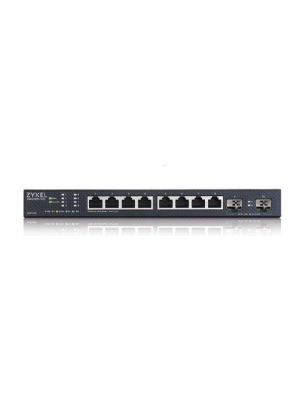 Zyxel XMG1915-10E, Hallittu, L2, 2.5G Ethernet (100/1000/2500), telineasennusjärjestelmä