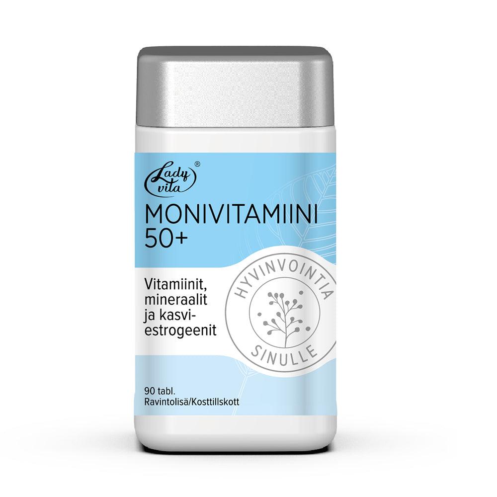 LadyVita Monivitamiini 50+ 90 tabl ravintolisä