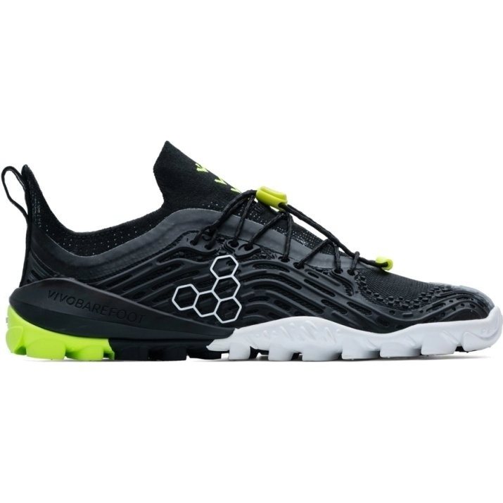 Vivobarefoot Hydra Esc Obsidian/Lemon Zest - 36