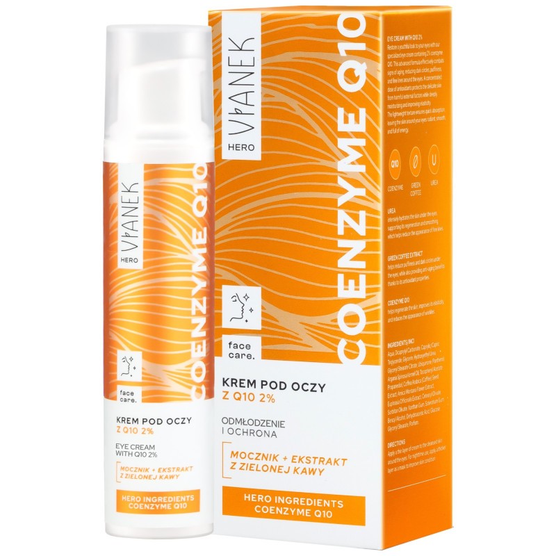 Vianek Hero Q10-koentsyymiä sisältävä nuorentava silmänympärysvoide 15 ml