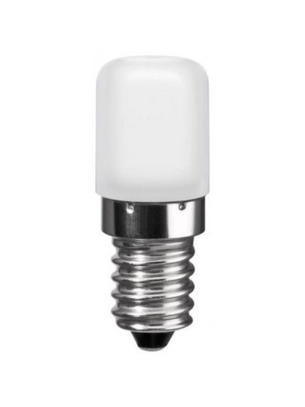 Goobay LED-kylskåpslampa, 1,8 W sockel E14, ersätter , varmvit, ej dimbar