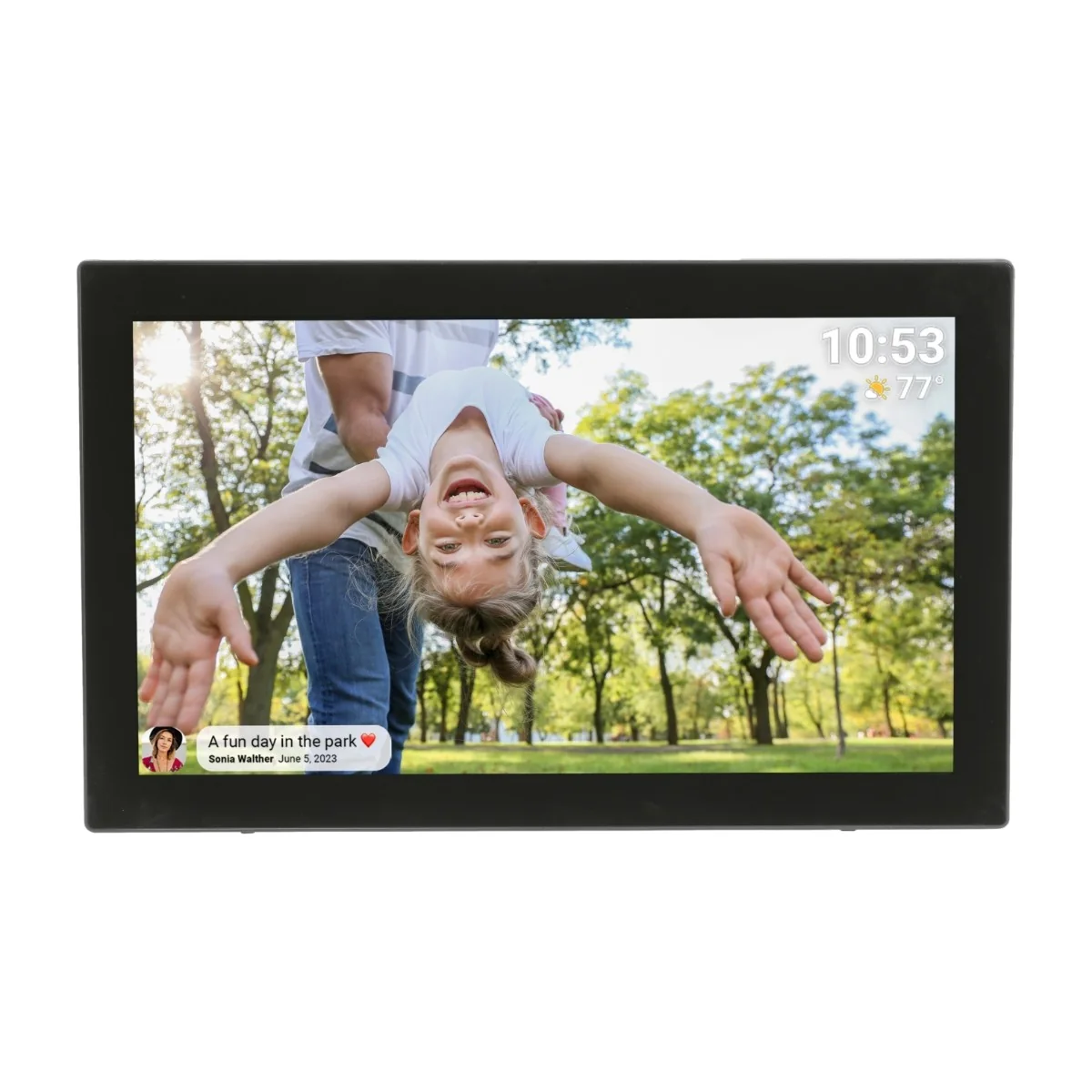 Denver PFF-2160 21,5" Frameo digitaalinen valokuvakehys, musta