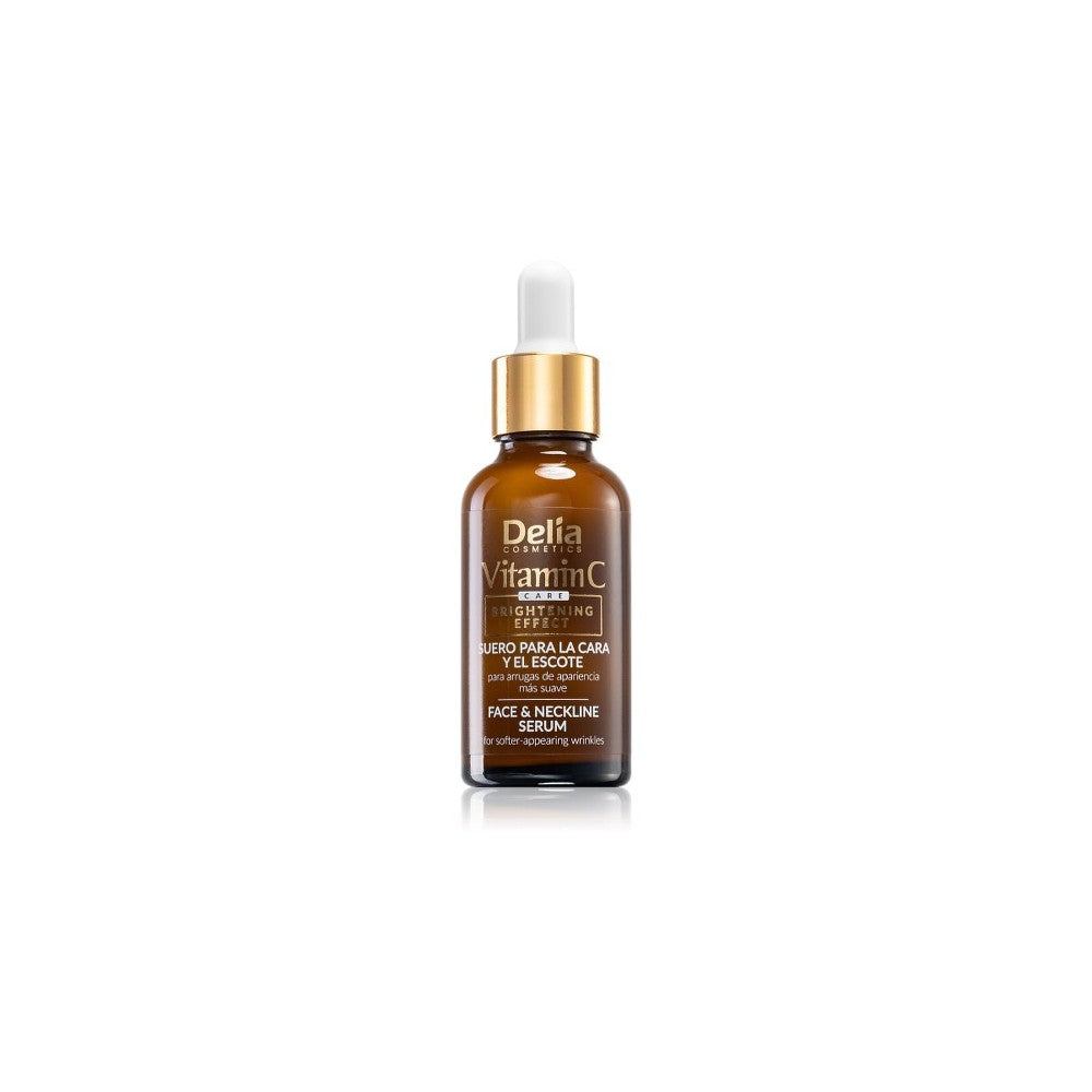 Delia Cosmetics C-vitamiini kirkastava seerumi kasvoille ja kaulalle 30 ml