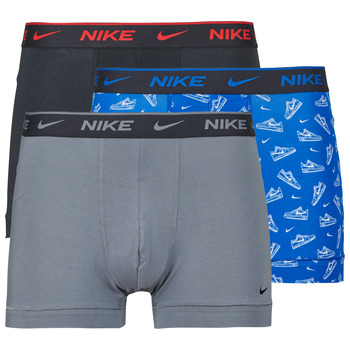 NIKE Underwear Bokserishortsit 'Everyday' sininen / marine / savunsininen / taivaansininen