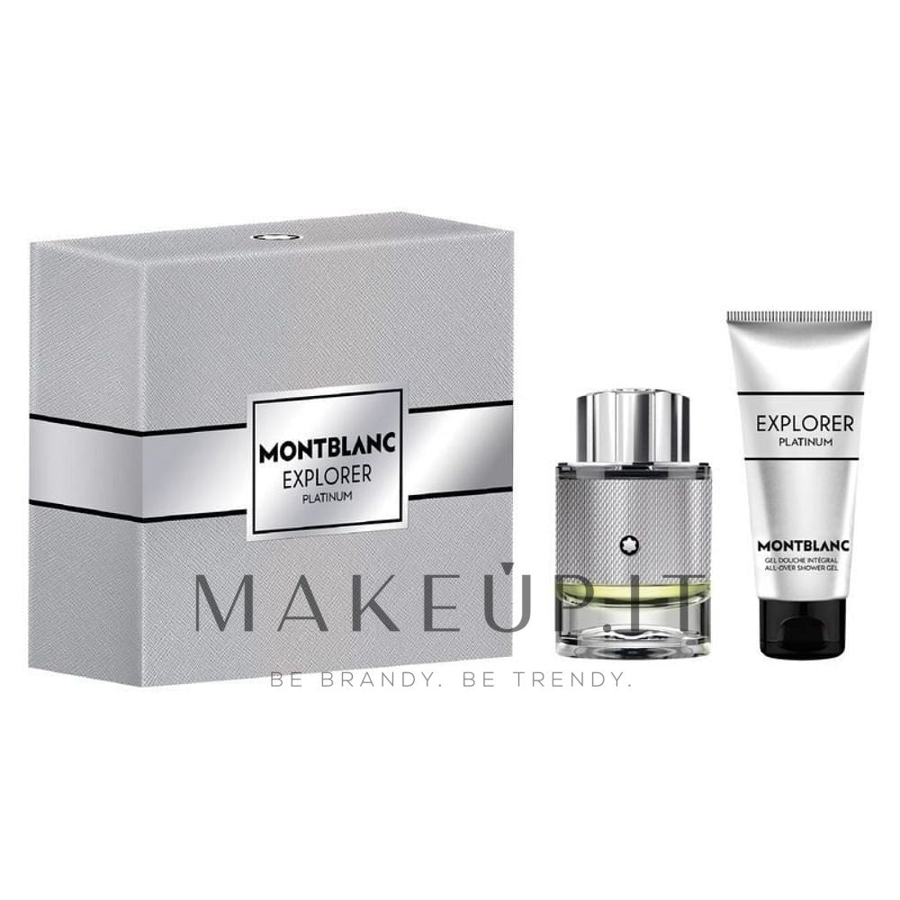 Montblanc Explorer Platinum Eau De Parfum Box 60 ml