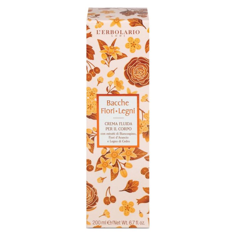 L'erbolario BACCHE FIORI LEGNI KOSTEUSVOIDE 200 ml