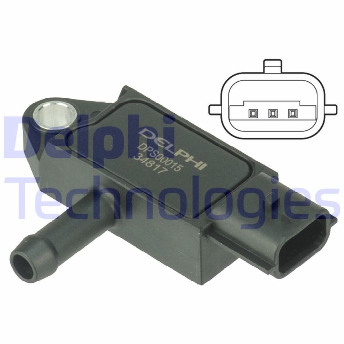Sensori, pakokaasupaine DELPHI DPS00015