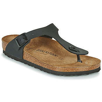 Birkenstock Gizeh Regular Birko-Flor K. 35 Musta Naiset