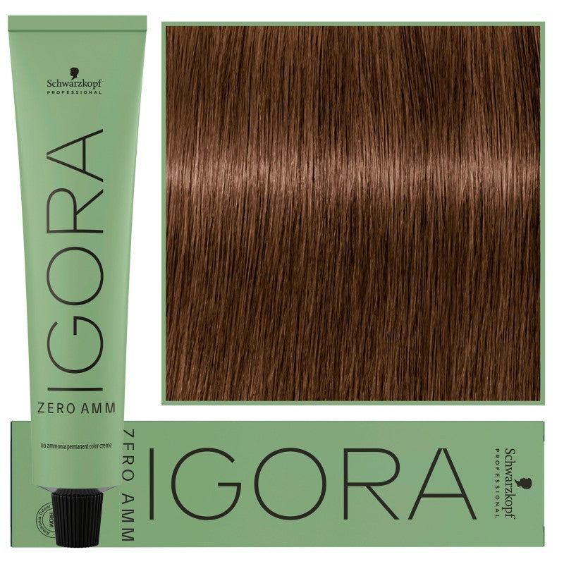 Schwarzkopf Professional Igora Zero Amm Hiusväri 60ml 5-5 | Vaalea Kultainen Kastanja